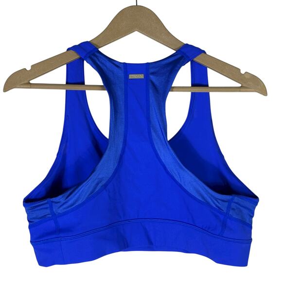 Alala Vamp Sports Bra Womens L Blue Racerback Stretch Athleisure Gym Lightweight - Picture 6 of 9
